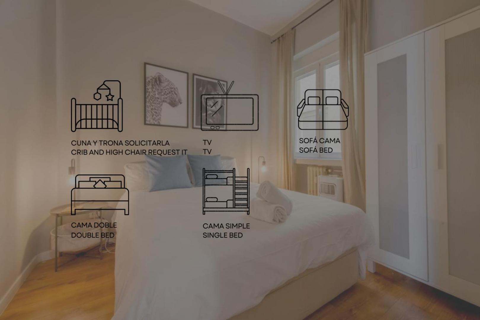 Excelente Piso De 3 Habitaciones En La Latina-Centro Madrid Esterno foto